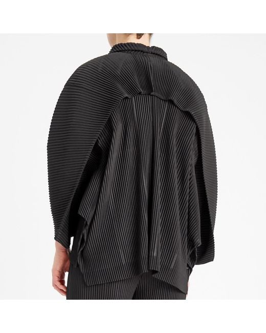 Homme Plissé Issey Miyake Kite Jacket in Black for Men | Lyst Homme Plissé Issey Miyake Kite Jacket in Black for Men | Lyst