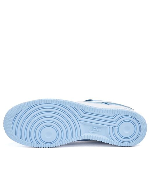 Nike Blue Air Force 1 '07 Lv8 Edge Sneaker for men