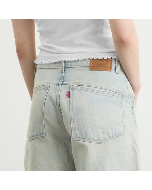 Levi's Blue Super Baggy Jorts