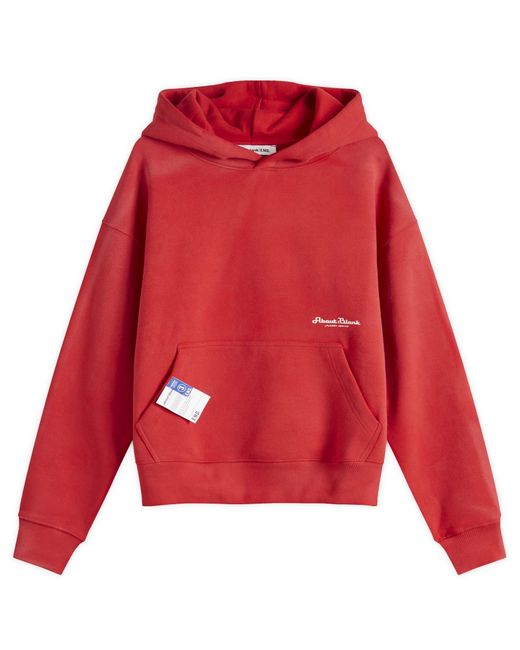 About Blank Red End. X 'Laundromat' Popover Hoodie