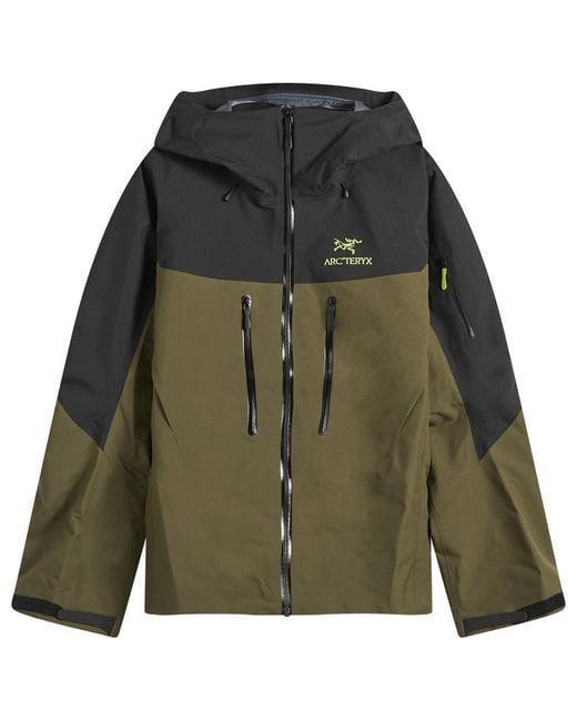 Arc'teryx Green Alpha Sv Gore-Tex Jacket for men