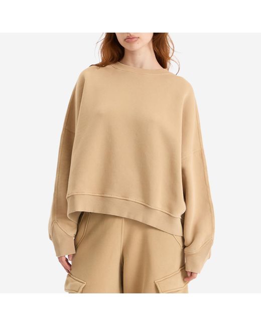 Represent Natural Initial V Notch Sweatshirt