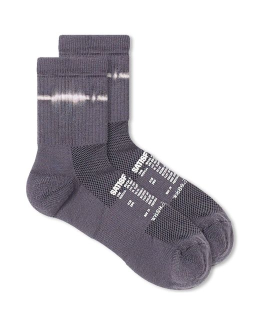 Satisfy Gray Merino Tube Socks for men