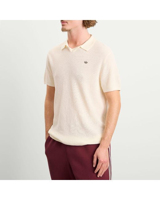 Adidas Natural Polo Shirt for men