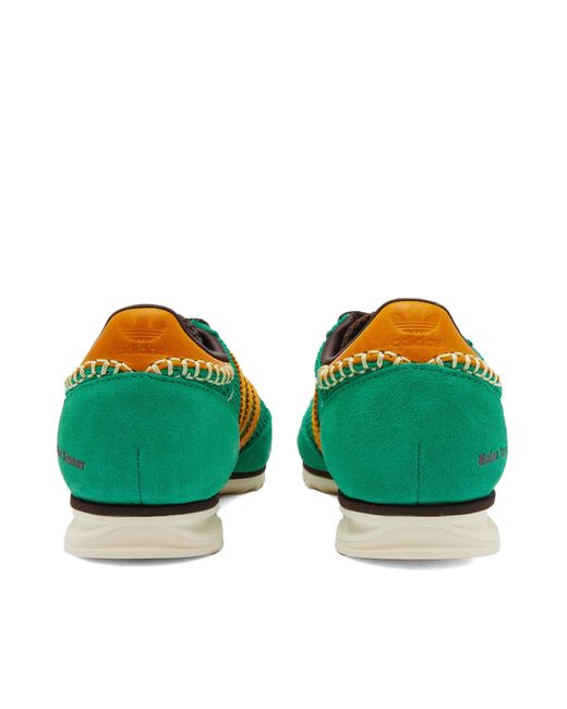 Adidas Green Originals X Wales Bonner Sl72 Sneakers