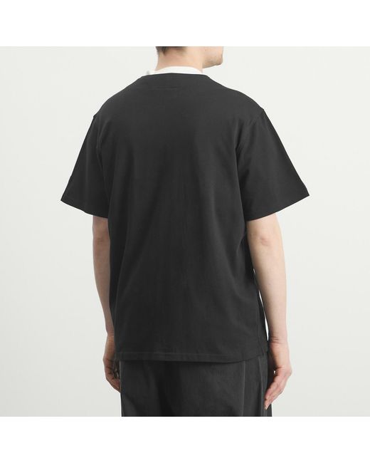 KTZ Black Script Baseball Jersey for men