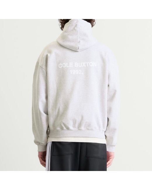 Cole Buxton White Cb 1992 Backstage Hoodie for men