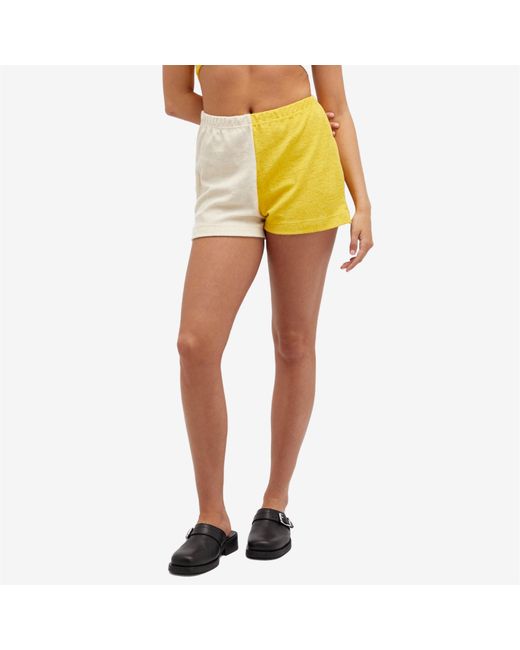 Howlin' By Morrison Yellow Howlin' Flaming Grooves Shorts