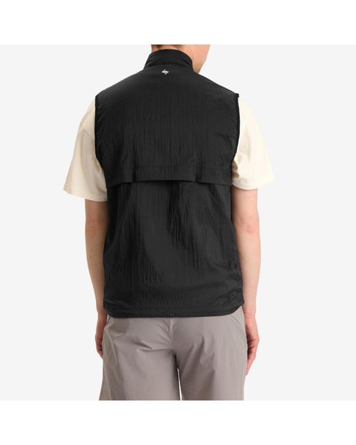 REPRESENT 247 Black Run Gilet for men