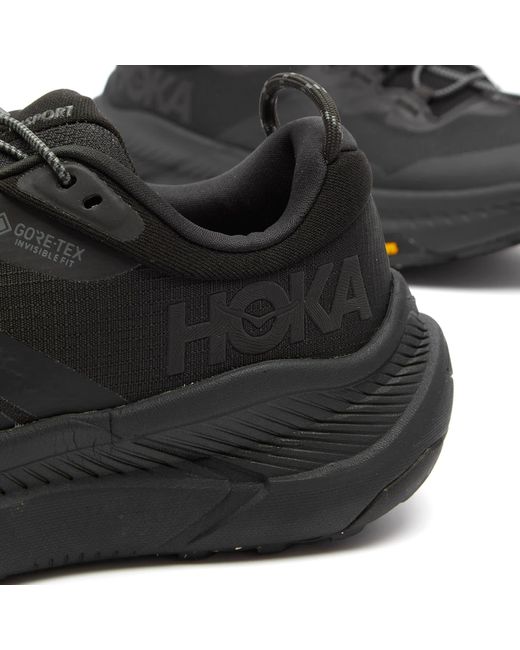 Hoka One One Black Transport Gtx Sneakers