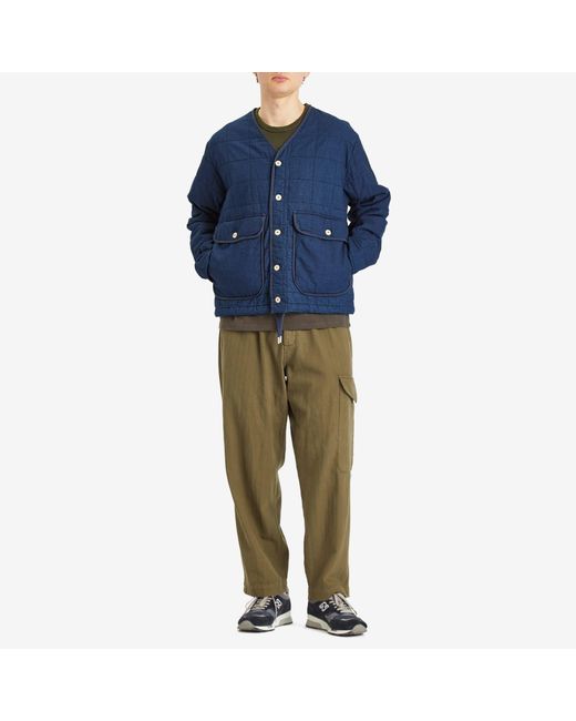 Folk Blue Lightweight Liner for men