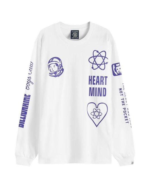 BBCICECREAM White Multi Print Long Sleeve T-Shirt for men