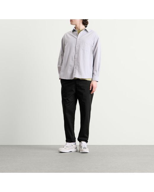 Universal Works Black Military Chino for men