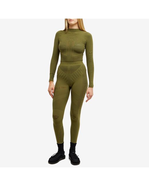 Aries Green Base Layer Top