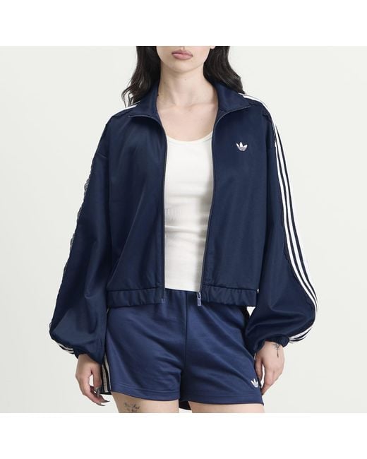 Adidas Blue Lace Oversized Track Top