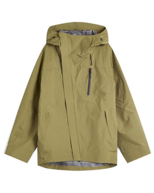 Maharishi Green Waterproof 3L Storm Parka Jacket for men