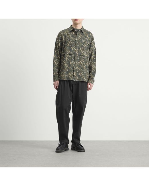 Kestin Gray Twill Clyde Pants for men