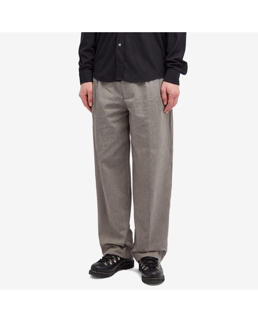 mfpen Gray Classic Trousers for men