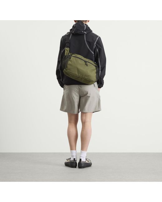 Snow Peak Green Everyday Use Middle Shoulder Bag for men