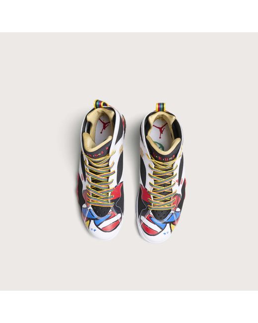 Nike Blue 7 Retro Bb Sneaker for men