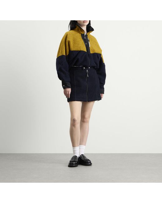 Toga Blue Toga Wool Jersey Blouson