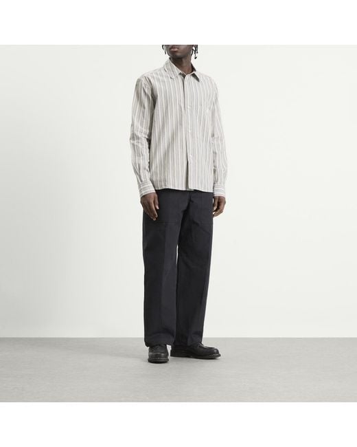 MHL by Margaret Howell Gray Overall Shirt for men