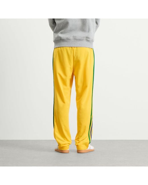 Adidas Yellow Firebird Track Pant for men