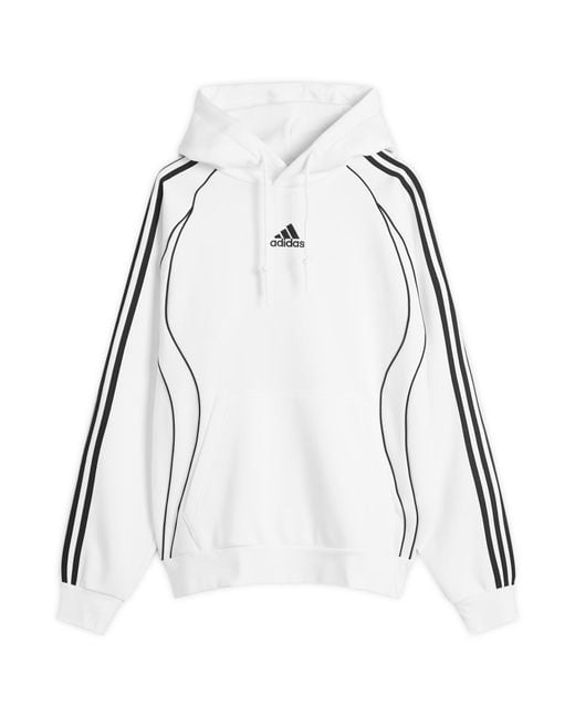 Adidas White Teamgeist Hoodie for men