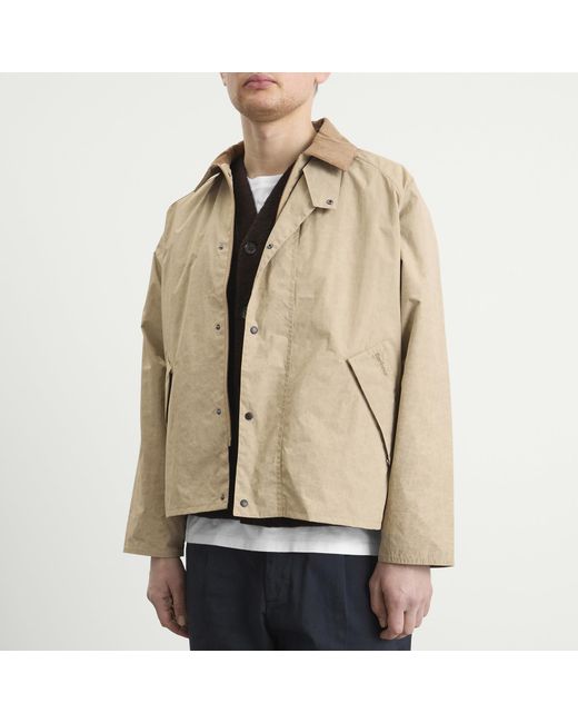 Barbour Natural Ripstop Transport Showerproof Jacket for men
