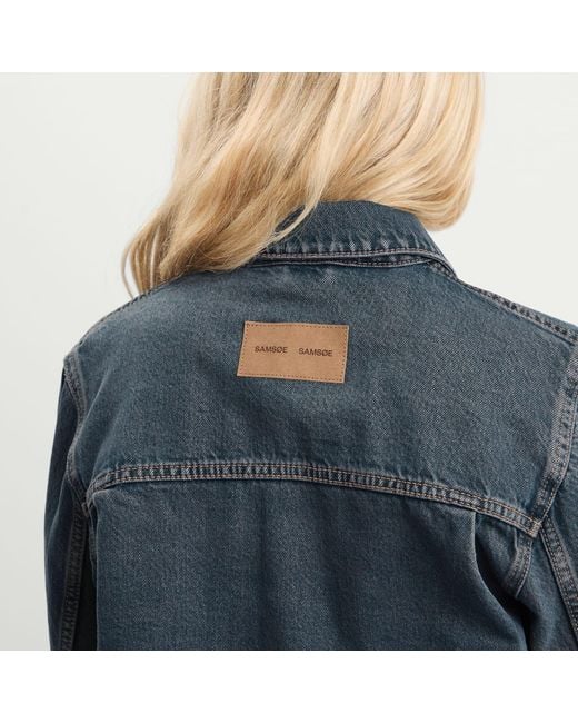 Samsøe & Samsøe Blue Sabeth Denim Jacket