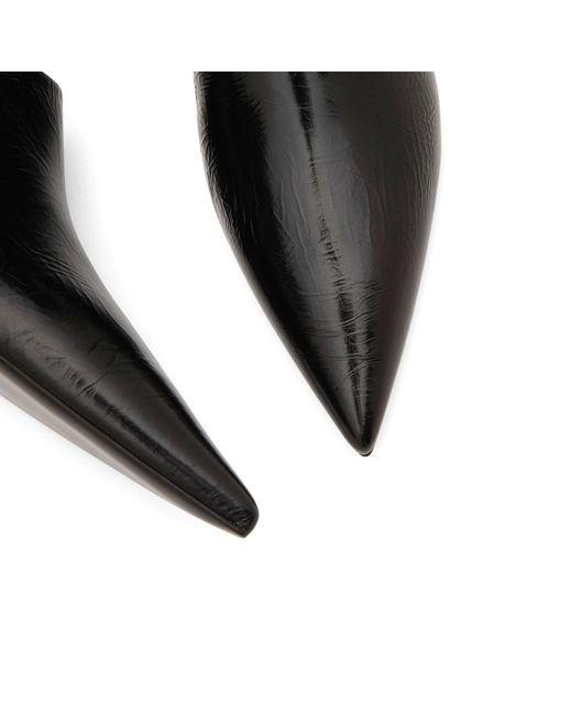 Jil Sander Black Heeled Mule
