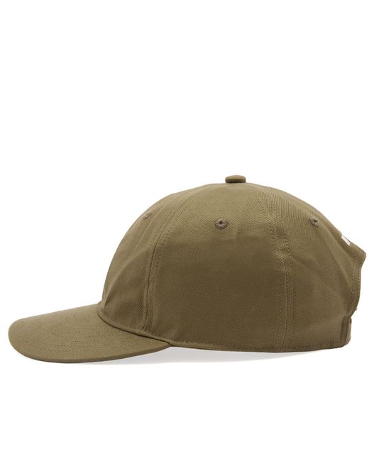 (w)taps Green 6 Panel Baseball Cap for men