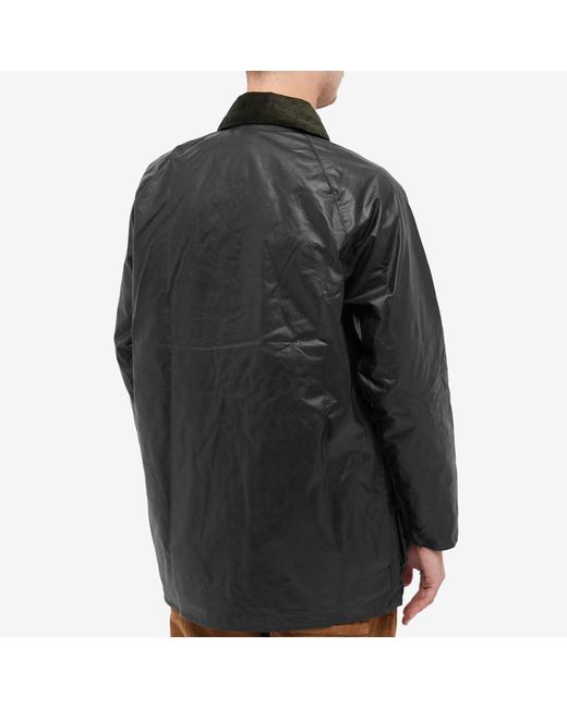 Barbour Black 40Th Anniversary Beaufort Wax Jacket for men