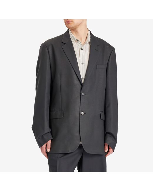 Maison Margiela Black Single Breasted Blazer for men