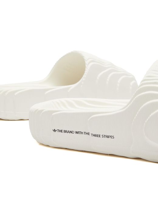 Adidas White Adilette 22 W Sneakers