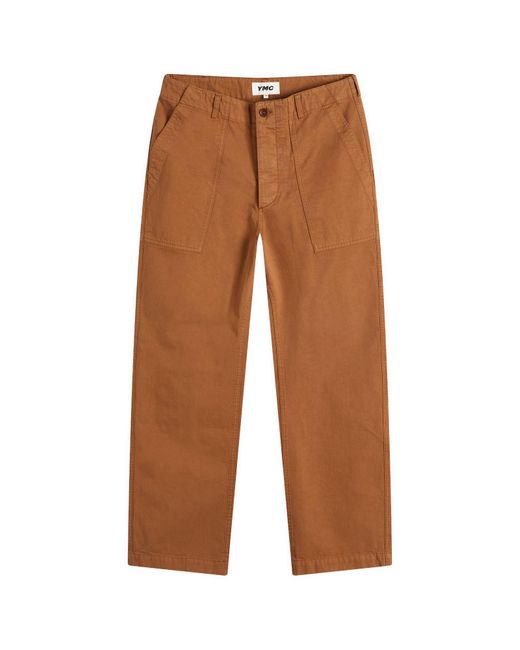 YMC Brown Radar Trouser for men