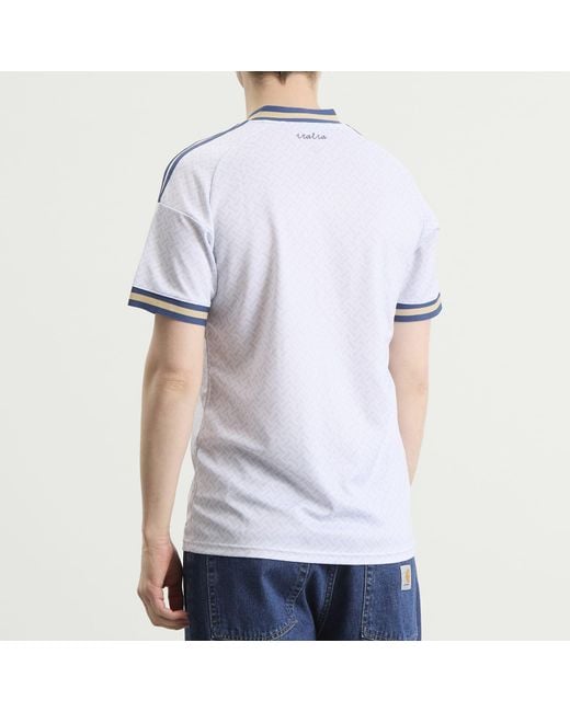 Adidas Blue Italy Away Third Jersey for men