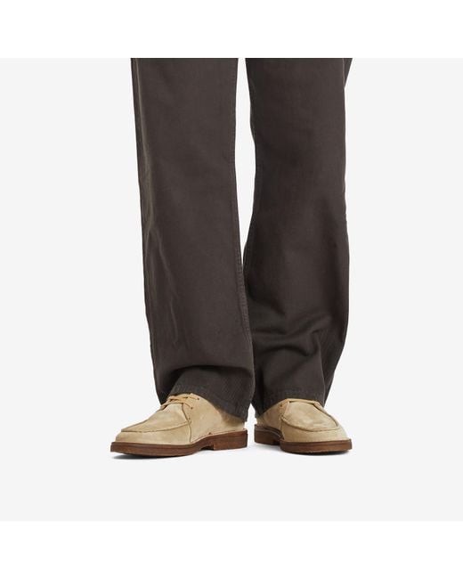 Drake's Brown Crosby Moc Toe Chukka Boot for men