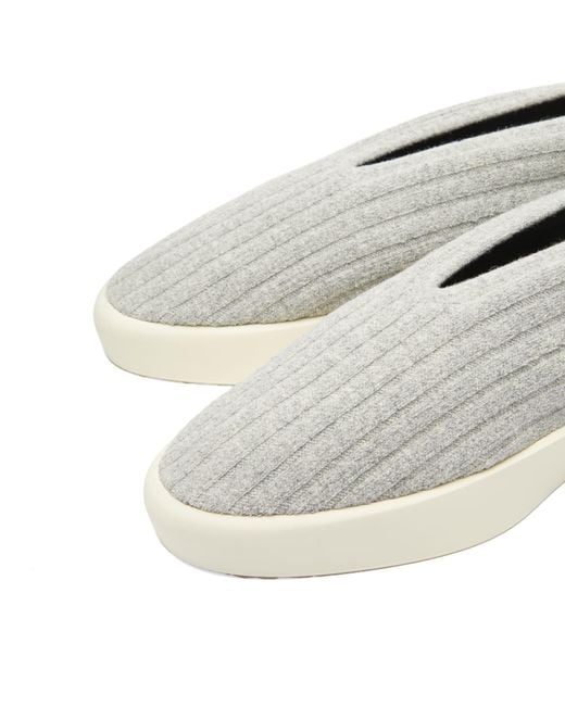 Fear Of God White 8Th Moc Knit Low Sneakers for men