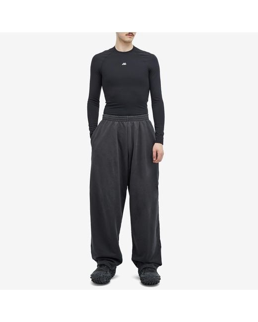 Balenciaga Slim Fit Long Sleeve in Blue for Men | Lyst UK