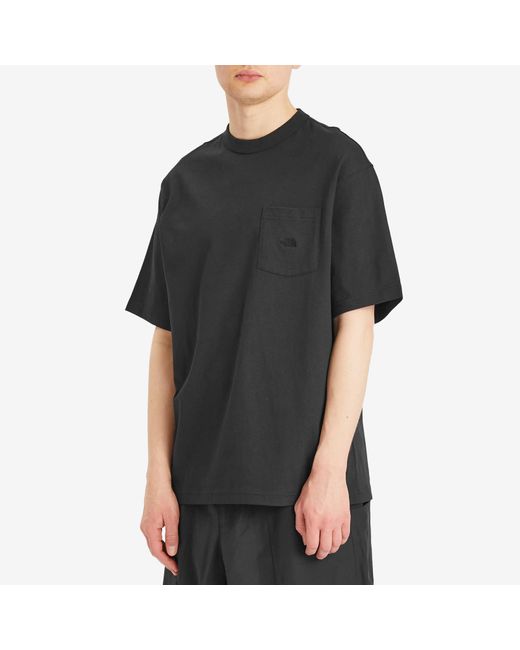 The North Face Black Dome Relaxed Pocket T-Shirt for men