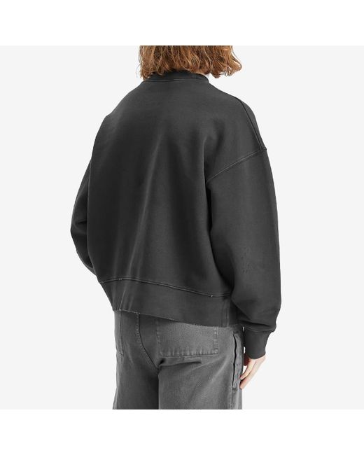 Palm Angels Gray Crossroad Bears Crew Sweat for men
