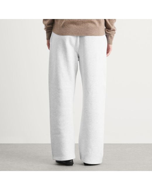 Entire studios White Straight Leg Sweatpants