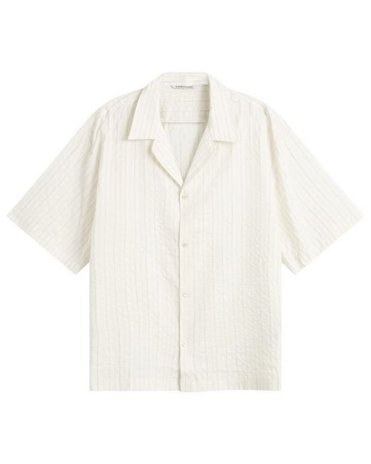 A Kind Of Guise White Samata Vacation Shirt for men