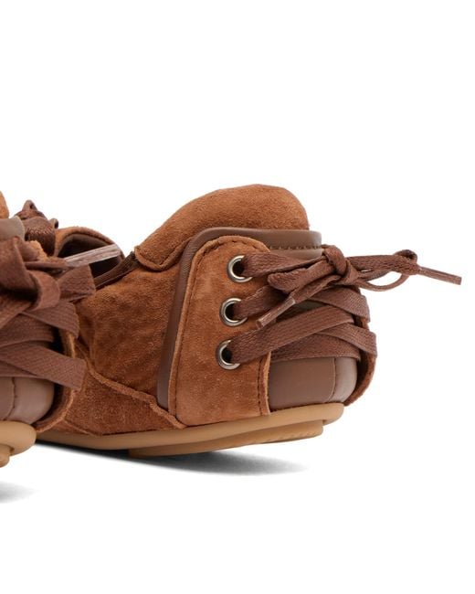 Acne Brown Bilaria Pigale Sneaker