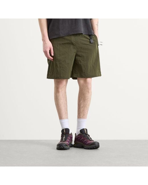 Mellow Clo Green Ramble Shorts for men