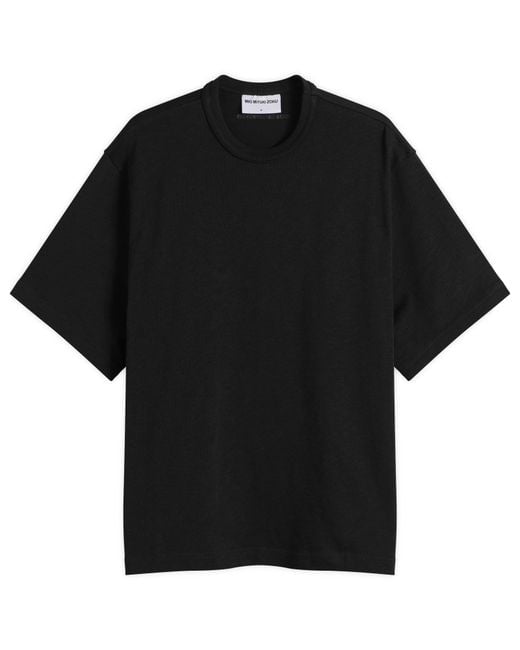 MKI Miyuki-Zoku Black 220 Gsm Slub T-Shirt for men