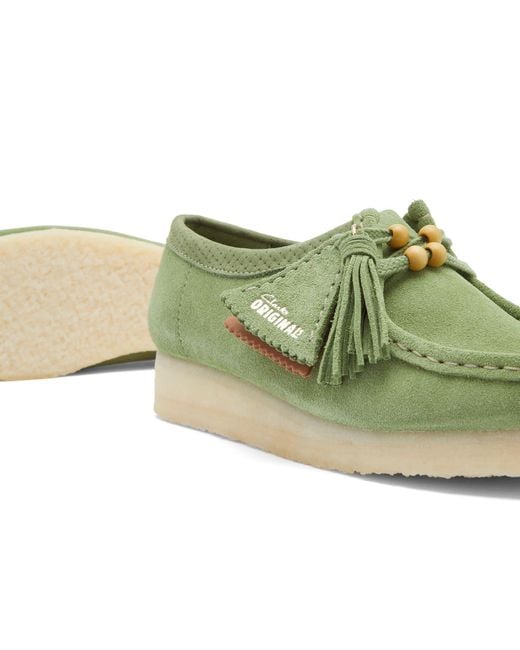 Clarks Green Wallabee