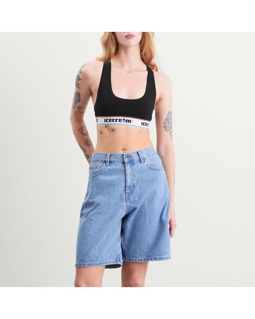 ICECREAM Black Soft Serve Bralette