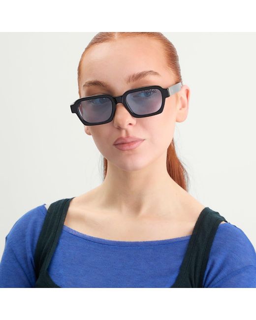 Retrosuperfuture Blue Caro Sunglasses